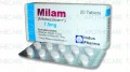 Milam Tab 7.5mg 2x10's