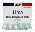 Urso Cap 250mg 10's