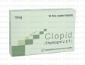 Clopid Tab 75mg 10's