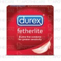 Durex Fetherlite Condom 3's