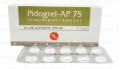 Pidogrel-AP Tab 75mg/75mg 10's