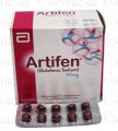 Artifen Tab 50mg 10x10's