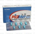 Piomet Tab 15mg/500mg 14's