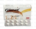 Glimet??Tab 1.25mg/250mg 30's