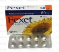 Fexet Tab 60mg 20's