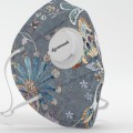 Duramask Stylized Floral (Denim Collection) Medium Mask 1'S