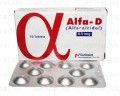 Alfa-D Tab 0.5mcg 1x10's