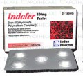 Indofer Tab 100mg 20's