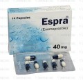 Espra Cap 40mg 14's
