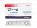 Zomig Tab 2.5mg 3's