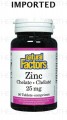Zinc Chelate Tab 25mg 90's