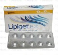 Lipiget EZ Tab 10mg/10mg 10's