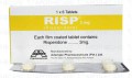 Risp Tab 3mg 1x6's