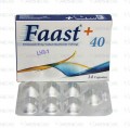 Faast??Plus Cap 40mg/1100mg 14's