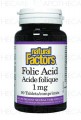 Folic Acid Tab 1mg 90's