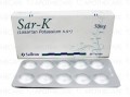 Sar K Tab 50mg 2x10's