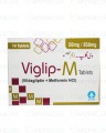 Viglip-M Tab 50mg/500mg 2x7's